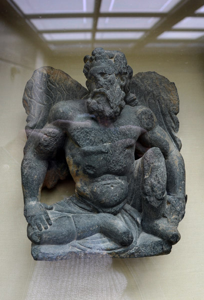 Winged Atlant figure, Gandhara (NW Pakistan), 2nd-3rd C. AD