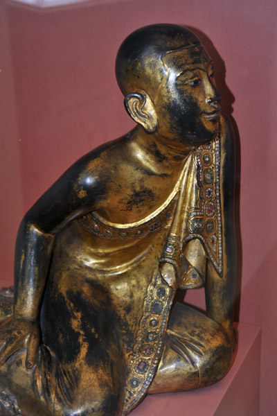 Seated monk, Burma, 19th C.