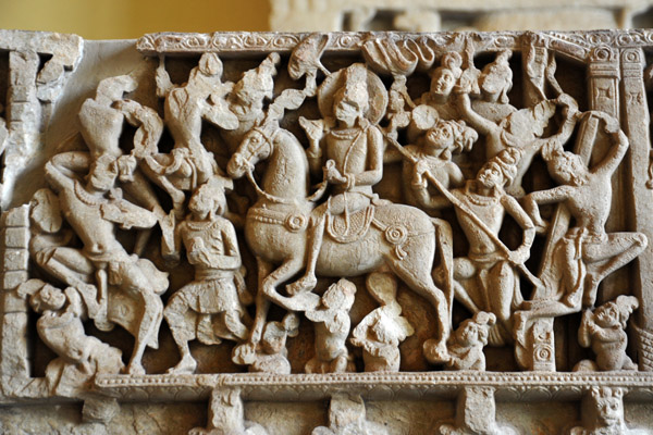 From the Great Stupa of Amaravati, Andhra Pradesh