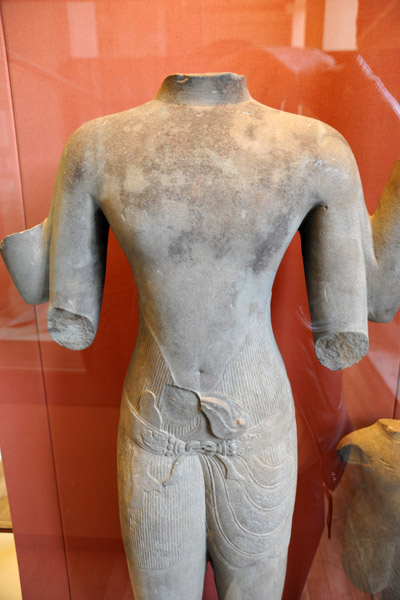 Standing 4-armed male in the Baphuon style, Cambodia ca 1050 AD