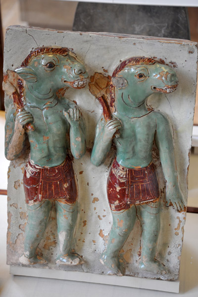 Two ass-headed demons, Burma, late 15th C.