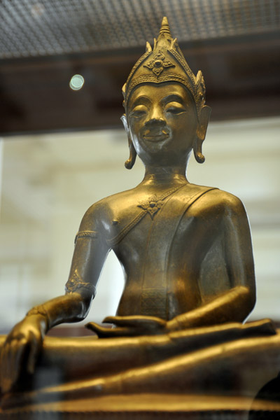 Crowned Buddha from northern Thailand, 1540 AD
