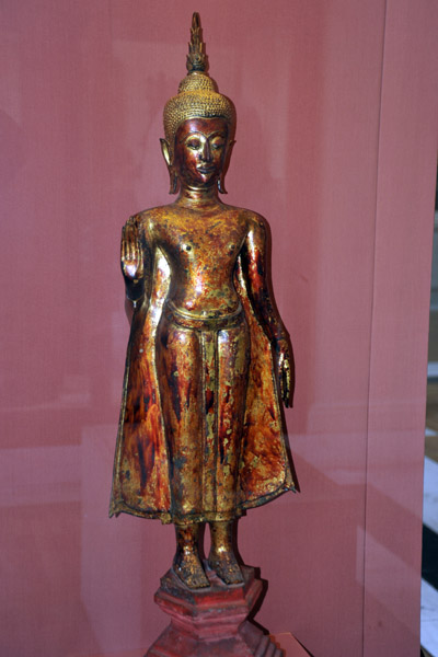 Standing Buddha, Thailand, Ayutthaya period, 17th C.