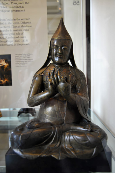 Figure of a Tibetan lama, 15th C. or later