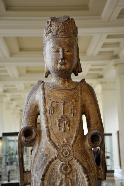 Guanyin (the Bodhisattva Avalokitesvara), Six Dynasties period, Northern Qi dynasty (550-577 AD)