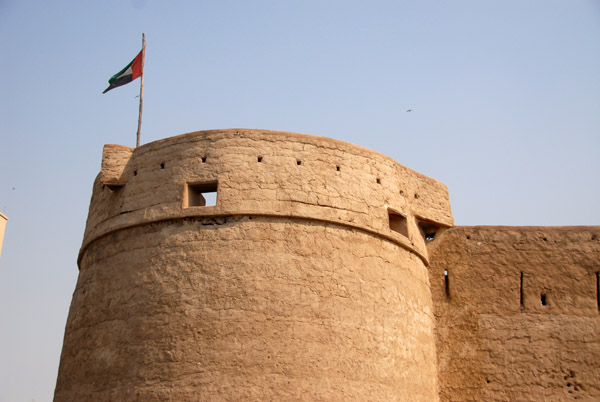 Dubai's Al Fahidi Fort, built in 1787, now the Dubai Museum