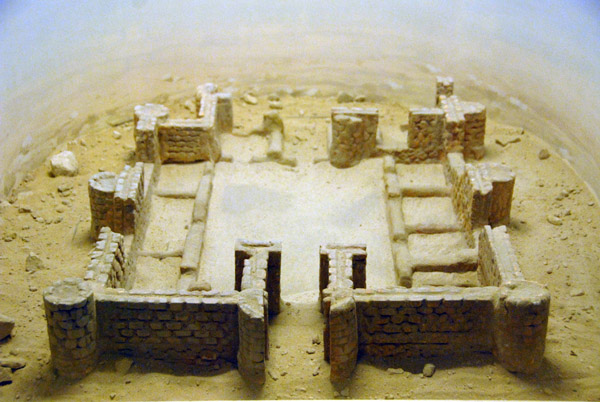 Model of the Jumeirah Archeological Site, Dubai Museum