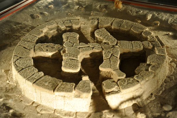 A circular stone grave, 3rd Millennium BC, Al Sufouth