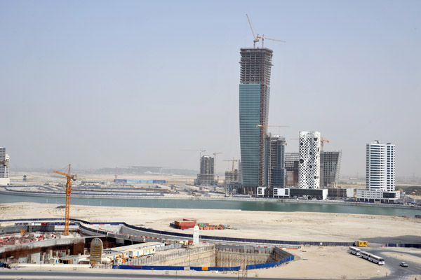 Business Bay - Ubora Tower under construction