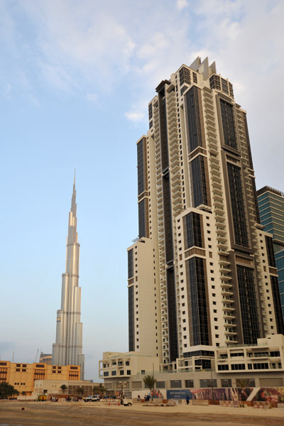 Executive Towers B and Burj Khalifa
