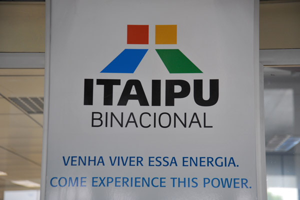 Itaipu Binacional advertisement - Foz do Iguau Airport