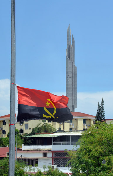 Flag of Angola, Rua da Samba