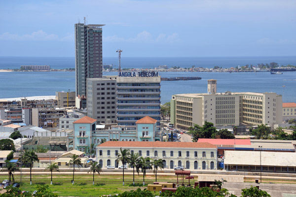 Port Authority, Angola Telecom and Hotel Presidente, Luanda