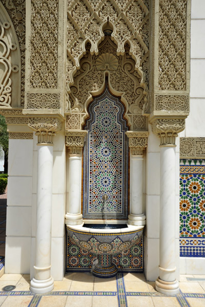 Mosaic fountain, Moroccan Pavilion, Putrajaya
