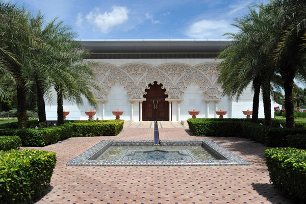 Inner Courtyard of the Moroccan Pavilion, Putrajaya Botanical Garden