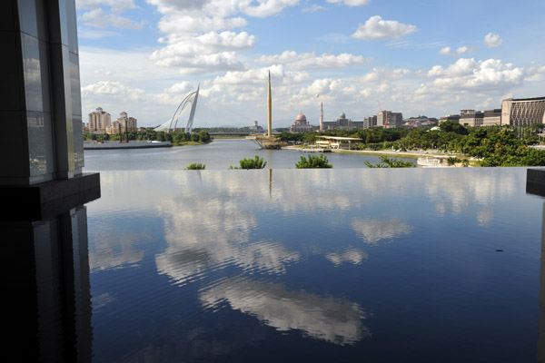 View of Lake Putrajaya from Masjid Besi - Iron Mosque