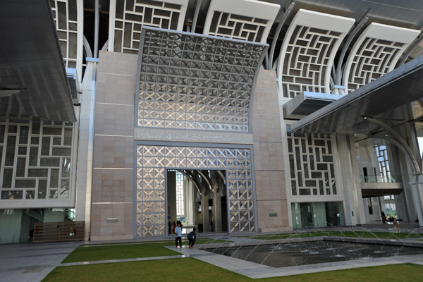 Courtyard of Masjid Besi - Iron Mosque, Putrajaya