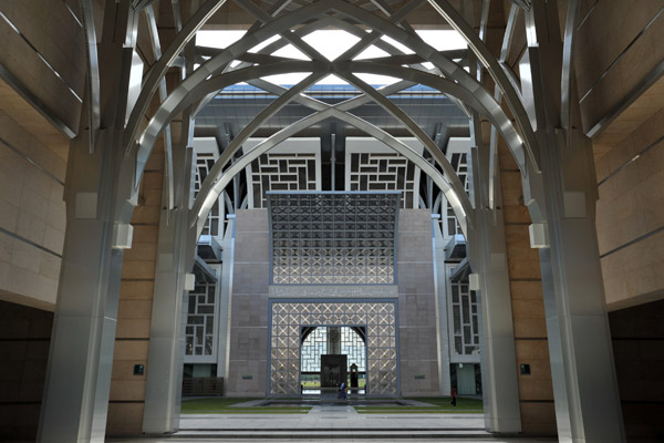 Entrance of Masjid Besi - Iron Mosque, Putrajaya