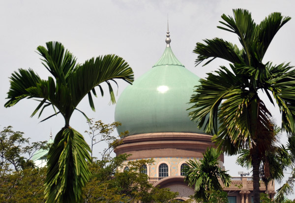 One of the small onion domes of the Prime Minister's Office, Putrajaya