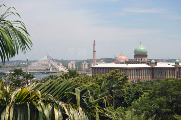 View from the Putrajaya Shangri-La Hotel