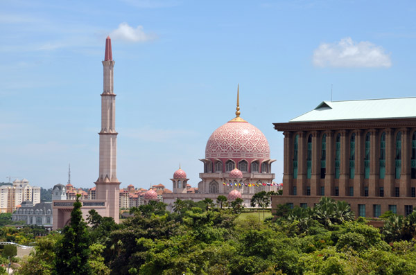 Putra Mosque from Taman Putra Perdana