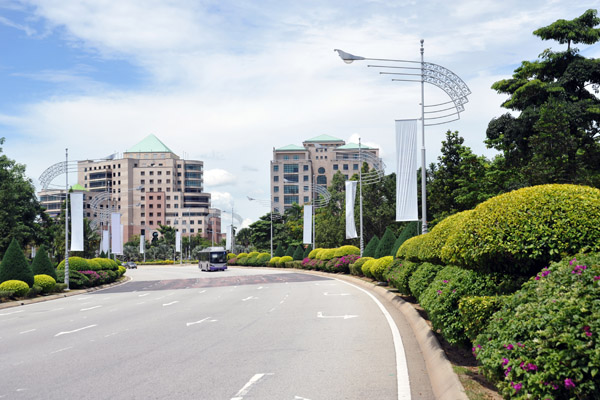For a brand new planned city, sprawling Putrajaya is hardly pedestrian friendly
