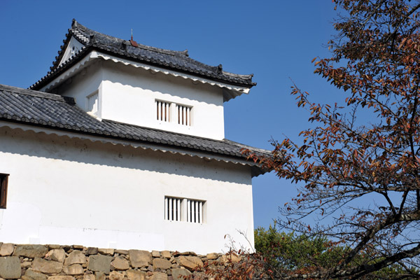 The gate was originally part of an older castle at Nagahama