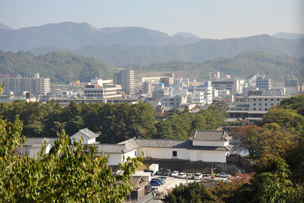 View of Hikone from the Balace Scale Turret