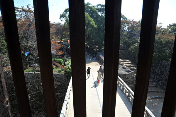 The Corridor Bridge from the gallery above the gate