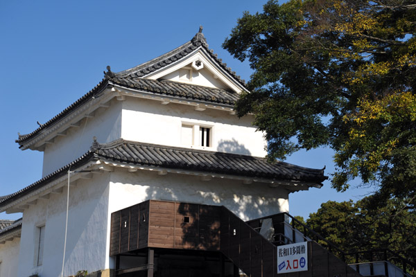 One of the turrets on the outer wall, Hikone Castle