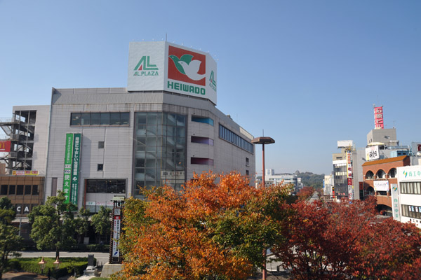 The square in front of JR Hikone Station