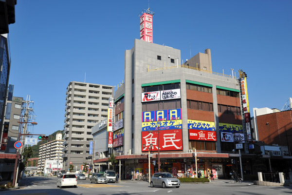 Headed back to the JR Station, Hikone