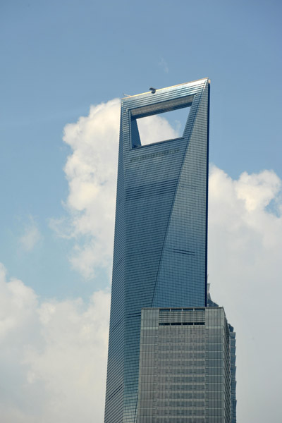 Shanghai World Financial Center - the giant bottle opener