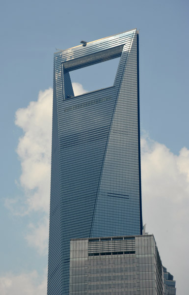 Shanghai World Financial Center, completed in 2008