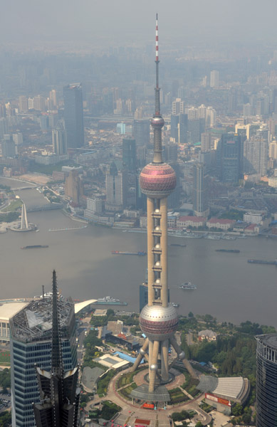Shanghai's Orient Pearl TV Tower, Pudong