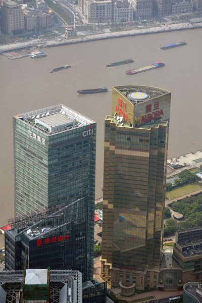 Citibank and Aurora Towers, Shanghai-Pudong