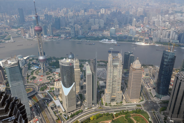 Shanghai-Pudong from the Shanghai World Financial Center Observatory