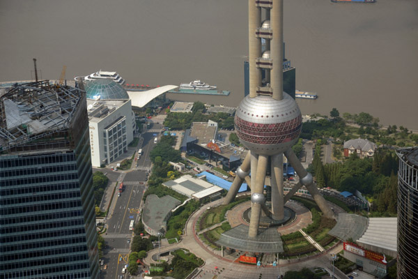 Base of the Orient Pearl TV Tower, Shanghai