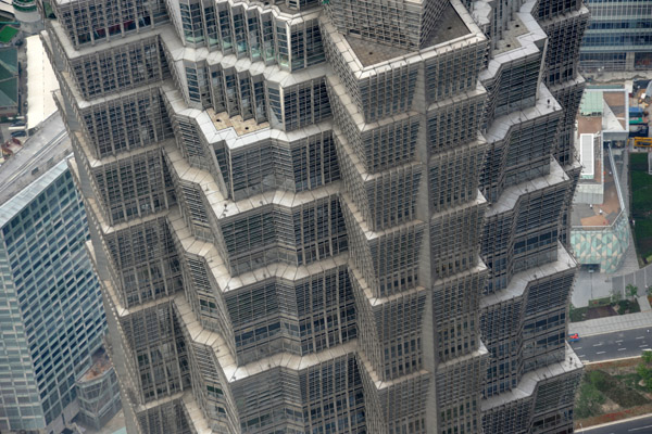 Detail of Jin Mao Tower