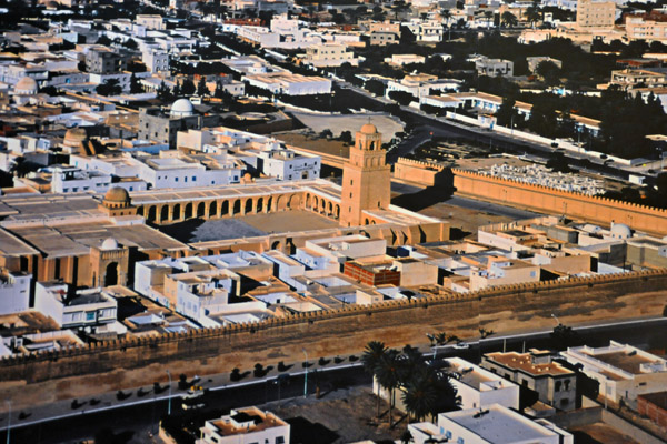 Tunisia Pavilion - Aerial view of Kairouan