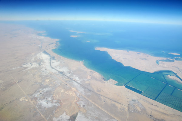 Muqayshit Island across from Tarif on the  Abu Dhabi mainland