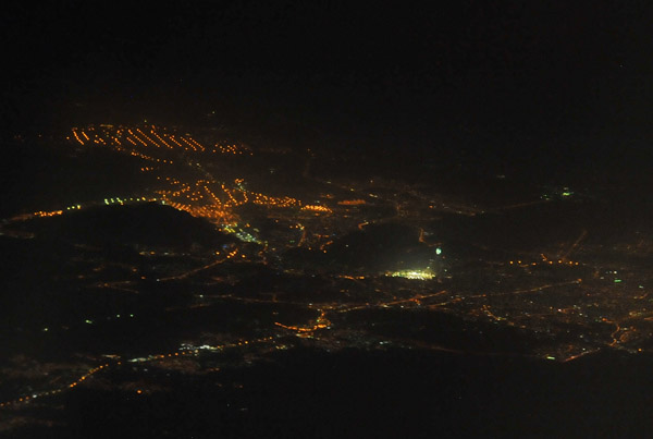 Mecca at night