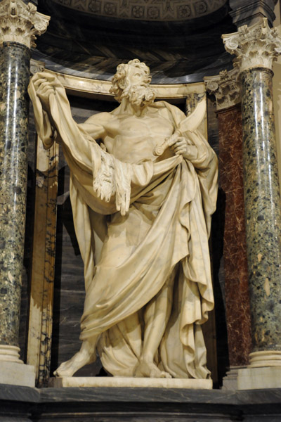 Apostles of St. John Lateran - St Bartholomew by Pierre Le Gros