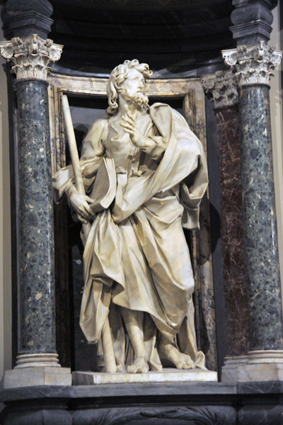 Apostles of St. John Lateran - St James the Less by Angelo de'Rossi