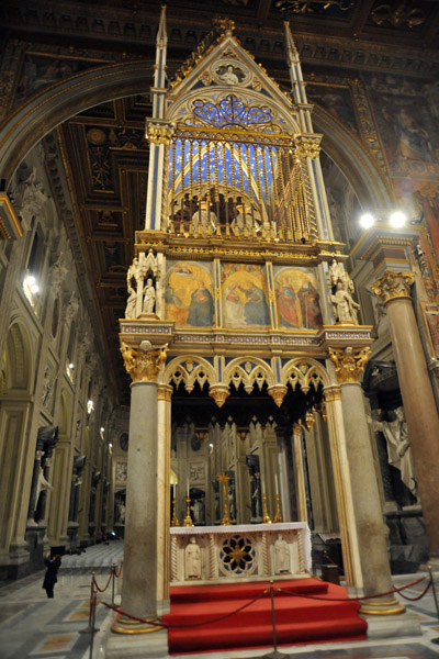 High Altar from the rear (west)