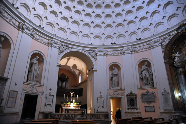 Round interior of the Church of San Bernardo alle Terme