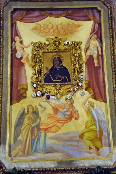 Painting in a painting, Church of St. Susanna