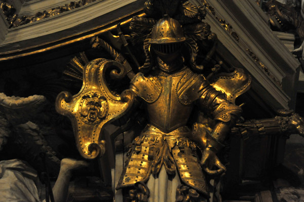 Armor in the Church of Santa Maria della Vittoria, Rome