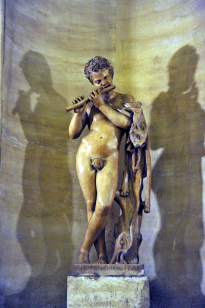 Copy of Young Faun Playing the Flute from the Louvre