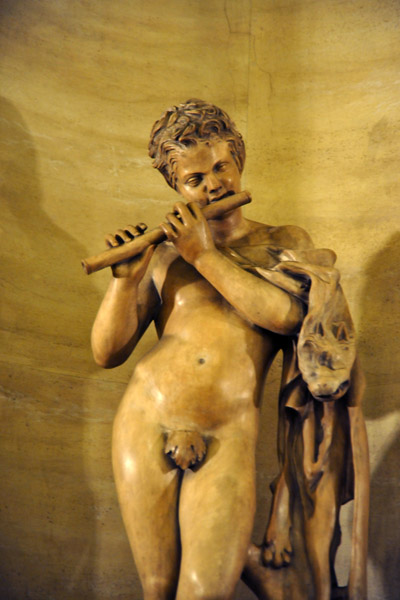 Young Faun Playing the Flute by the St Regis Grand